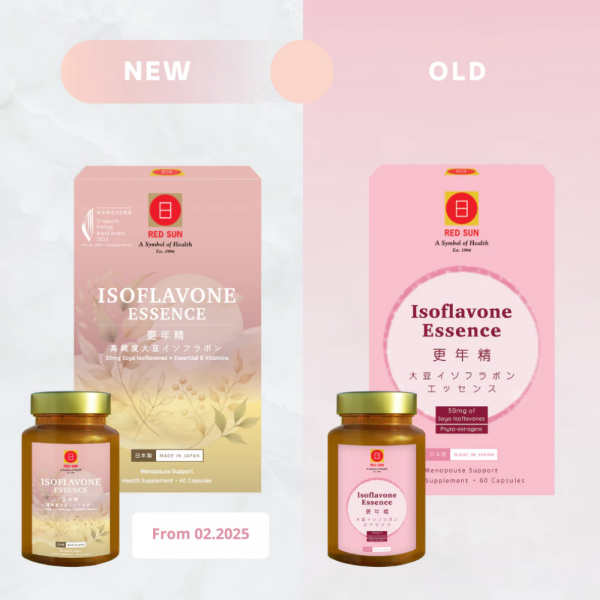 Redsun Isoflavone Essence 60 Capsules - Image 2