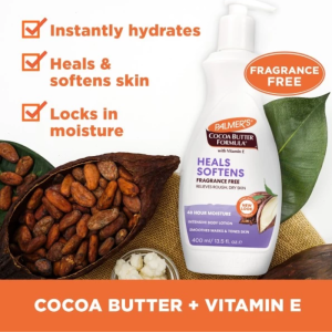 PALMER'S COCOA BUTTER FRAGRANCE FREE LOTION 400ML