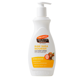 PALMER'S RAW SHEA BODY LOTION 400ML (PUMP)