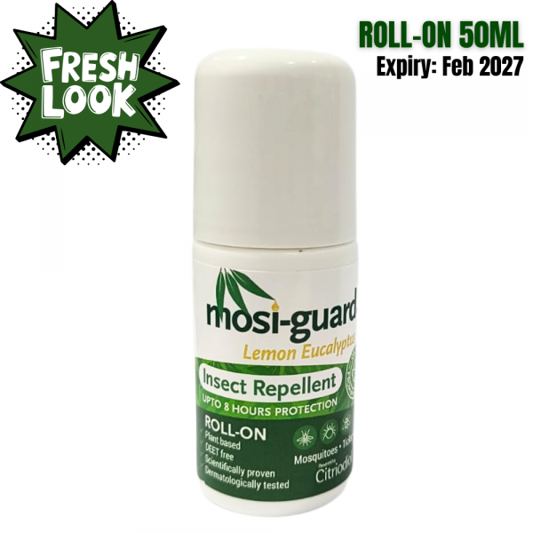 Mosi-guard® Natural Insect Repellent Roll-On (50ml) - Exp 02/2027