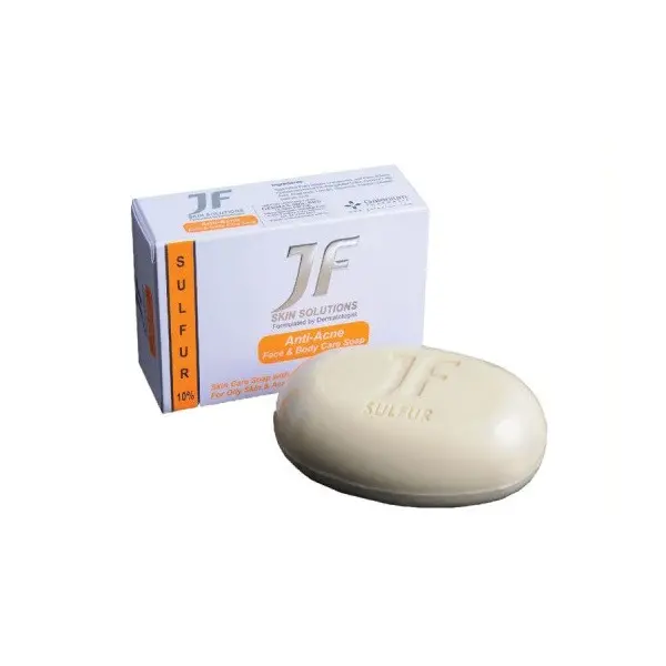 JF Sulfur 10% Anti-Acne Face & Body Care Soap (100g)
