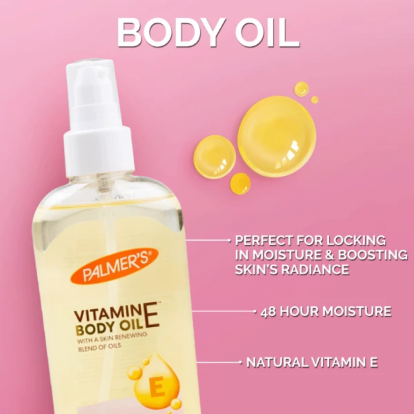 Palmer's Natural Vitamin E Body Oil 150ml - Image 2
