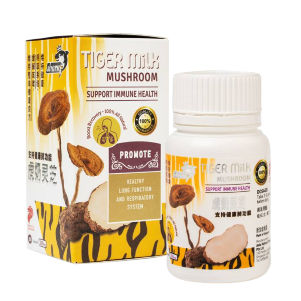 Shark Brand Tiger Milk Lingzhi 300mg Capsules 60's