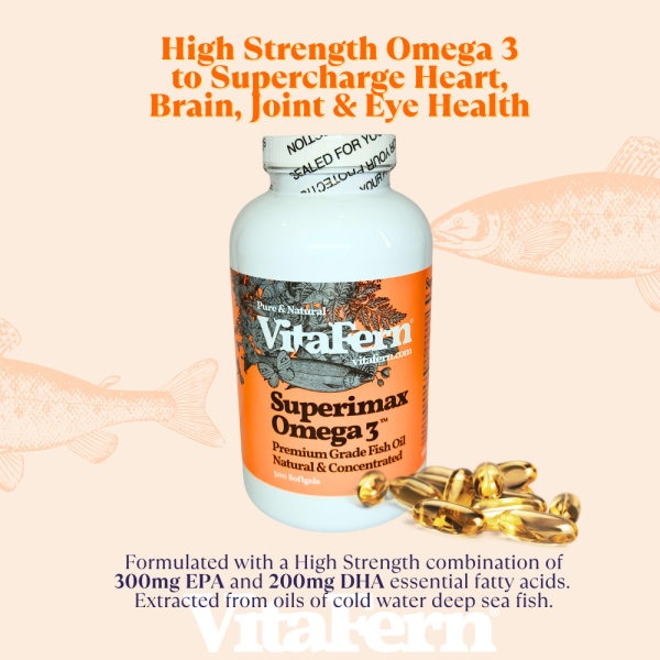 VitaFern Superimax Omega 3 300s Softgels
