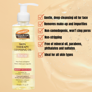 Palmer's Cocoa Butter Skin Therapy Cleansing Oil for Face 190ml