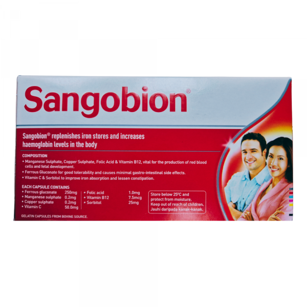 Sangobion Capsules 100's - Image 2