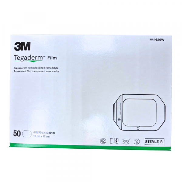 3M Tegaderm Transparent Film Dressing 1626W (10cmx12cm)1's - Image 2