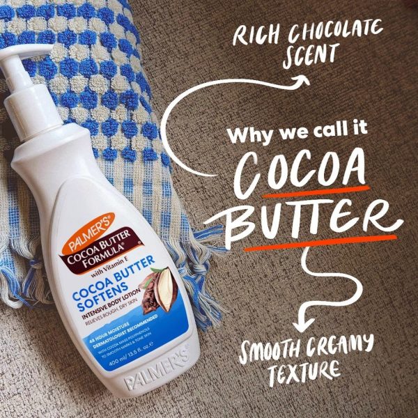Palmer's Cocoa Butter with Vitamin E Intensive Body Lotion 400ml + 50ml FREE - Image 4