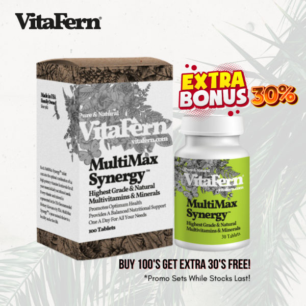 VitaFern MultiMax Synergy 100s + Extra 30s Free