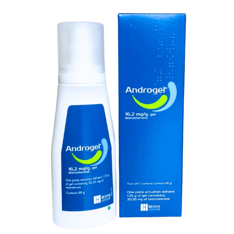 Androgel® 16.2mg/g Gel Pump 88g