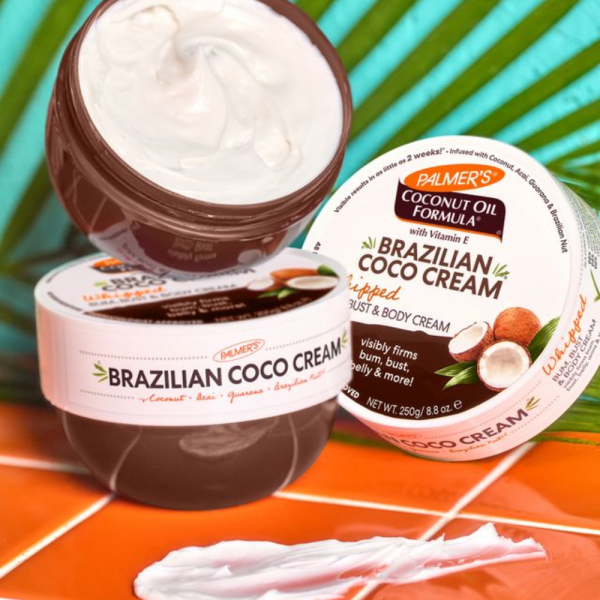 Palmer's Brazilian Coco Whipped Bum, Bust & Body Cream 250g