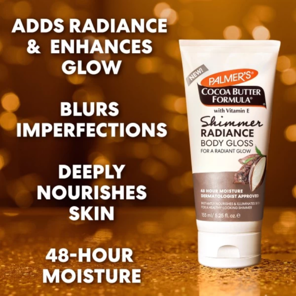 Palmer's Cocoa Butter Shimmer Radiance Body Gloss 155ml - Image 2