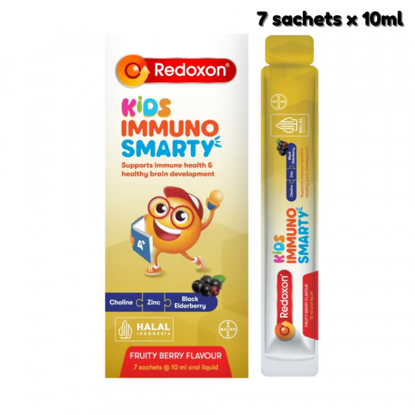 Redoxon® Kids ImmunoSmarty Oral Liquid - 7 Sachet x 10ml