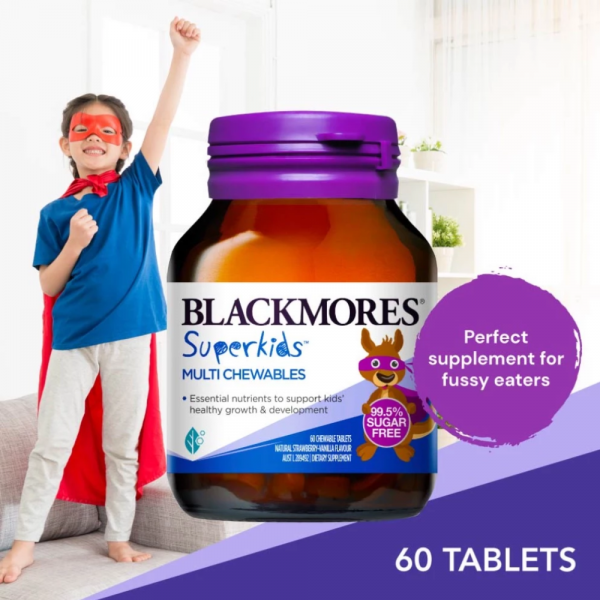 Blackmores Superkids Multi Chewables 60's - Image 2