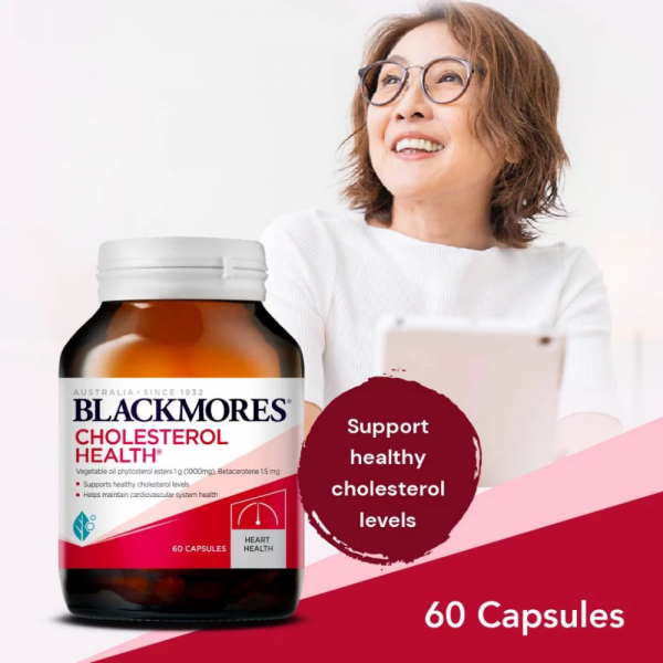 Blackmores Cholesterol Health Capsules 60's - Image 2
