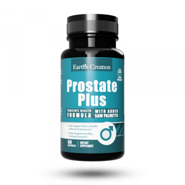 Earth's Creation Prostate Plus with Saw Palmetto Capsules 60's