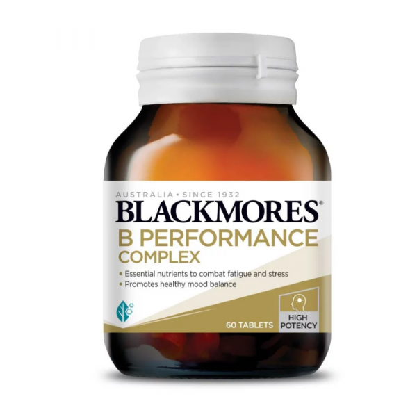 Blackmores B Performance Complex Tablets 60's - Supports Energy Levels