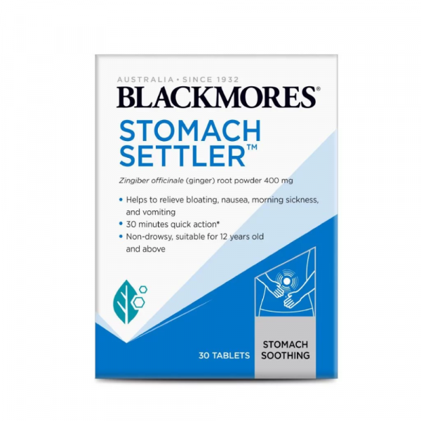 Blackmores Stomach Settler Tablets 30's