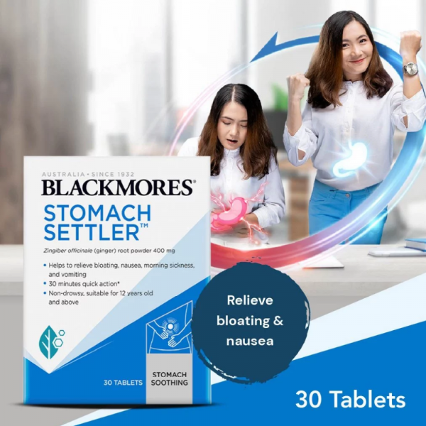 Blackmores Stomach Settler Tablets 30's - Image 2