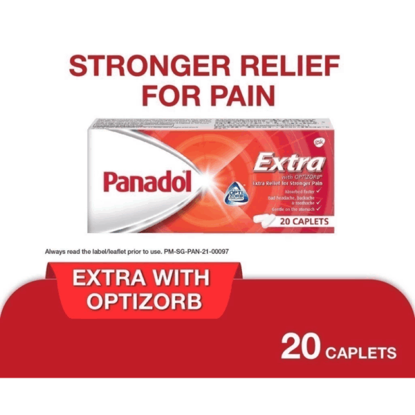Panadol Extra with Optizorb 20's - Stronger Pain Relief