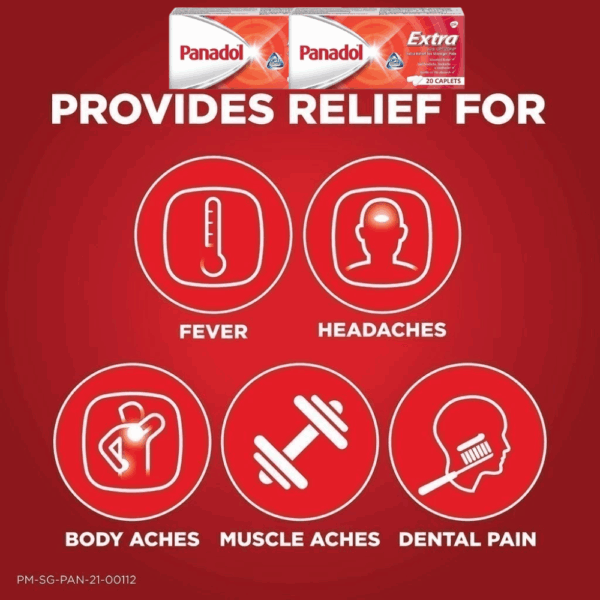 Panadol Extra with Optizorb 20's - Stronger Pain Relief - Image 2